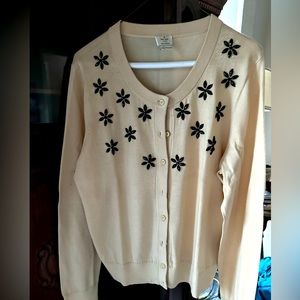 Kate spade cream cardigan